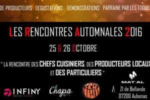 Affiche Les rencontres Automnales 2016